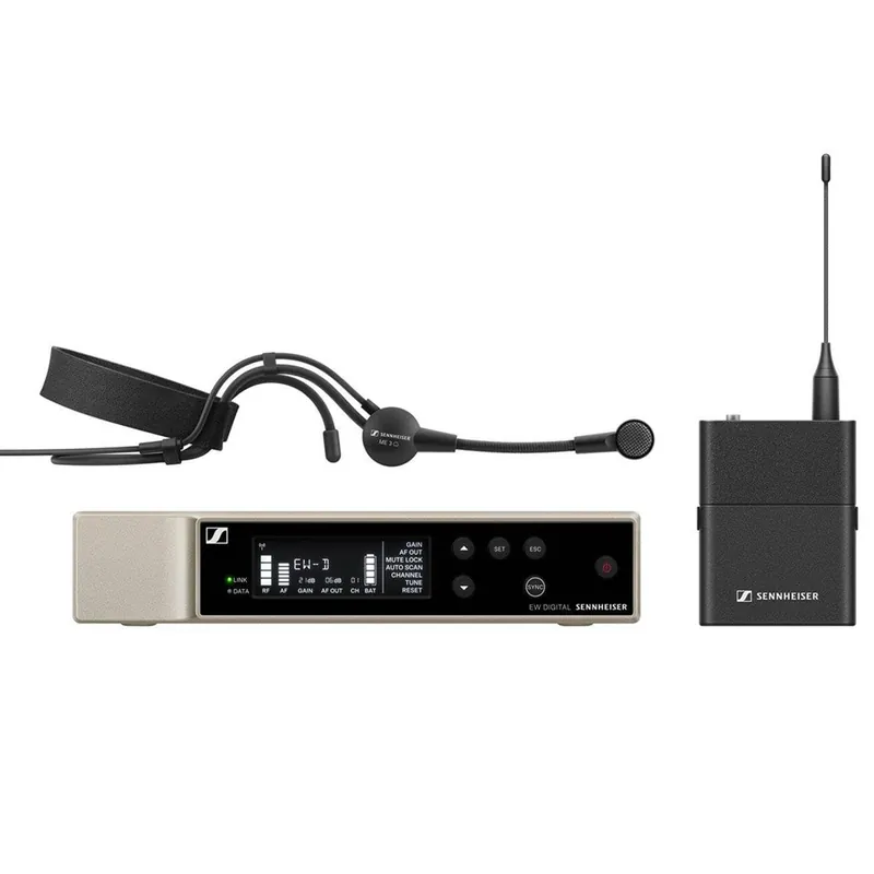 Neu Sennheiser EW-D ME3 SET (R4-9) - Digitales drahtloses Headsetmikrofonset