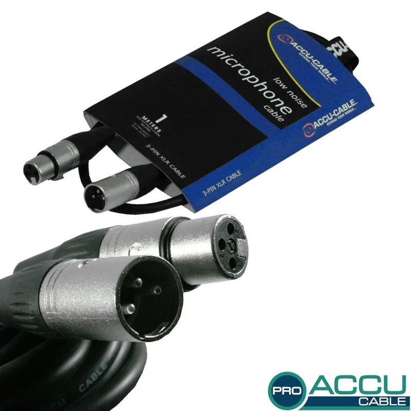 ADJ AC-PRO-XMXF/1 XLR m/f micro cable (Neutr Bestseller