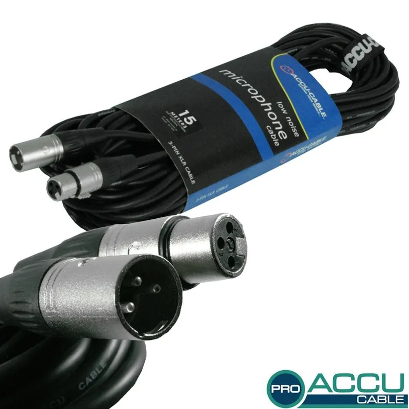 ADJ AC-PRO-XMXF/15 XLR m/f micro cable (Neut Must-Have
