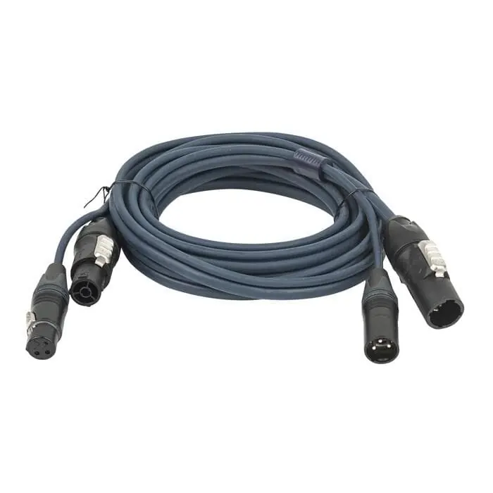 Gratis Versand DAP FP-13 LIGHT Hybridkabel - PowerCON True1 & 3-pin XLR DMX & Strom - 10 m