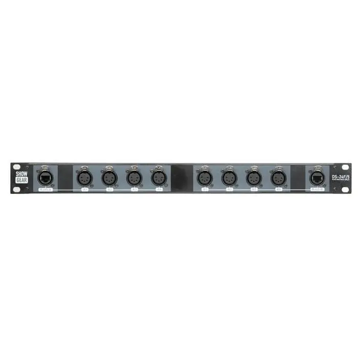 Preiswert Showgear DS-24F/5 DMX Rack Split