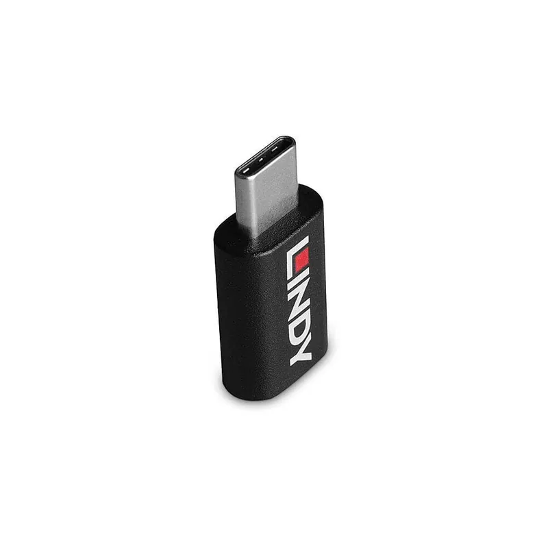 LINDY 71265 USB 3.2 Typ C an C 100W Datenblocker - USB Typ C Stecker an C Kupplung Meistverkauft