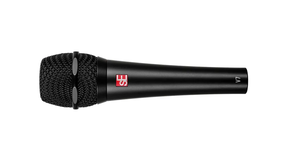 sE Electronics V7 Black - dynamisches Gesangsmikrofon, 40 Hz - 18 kHz, Superniere Super-Preis