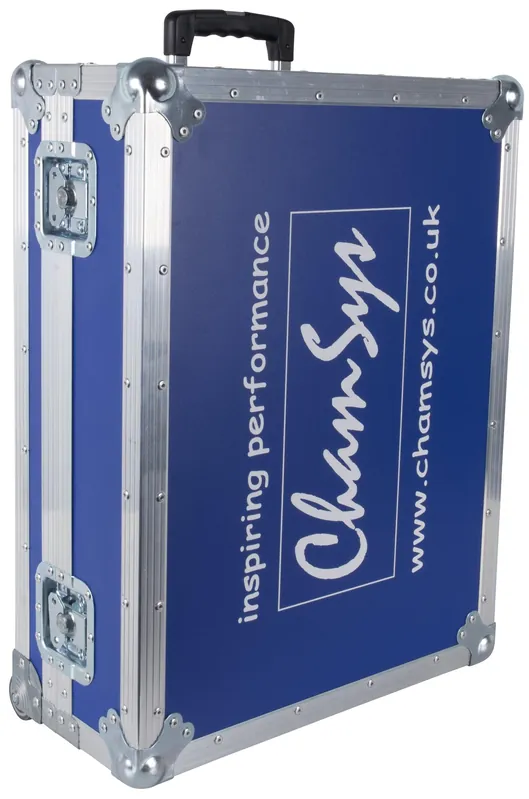 Neue Ware ChamSys Flightcase für MagicQ MQ80, Blau, MIT Rollen - B-STOCK