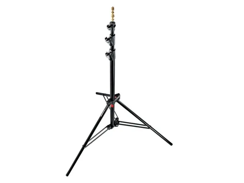 Manfrotto 1005BAC Stativ Ranker AC Schwarz, 3-teilige Säule Versand Am Gleichen Tag
