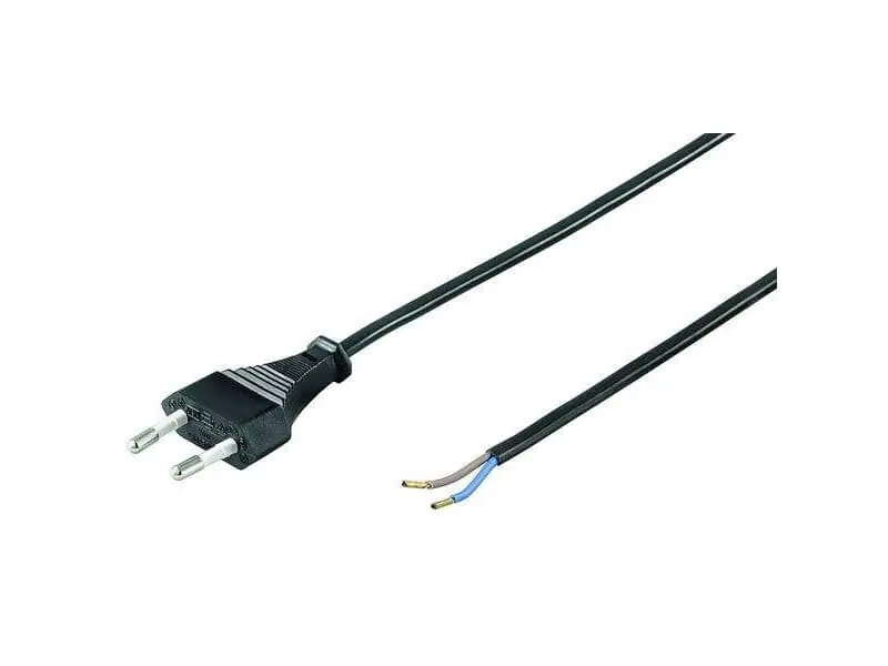 Nur Für Kurze Zeit Netzkabel lose Ware, Eurostecker>abisolierte Kabelenden