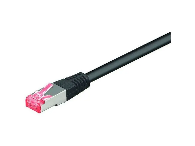 Neu Im Sortiment CAT 6 Netzwerkkabel lose Ware, 2xRJ45 St. PIMF + geflechtgeschirmt 3m