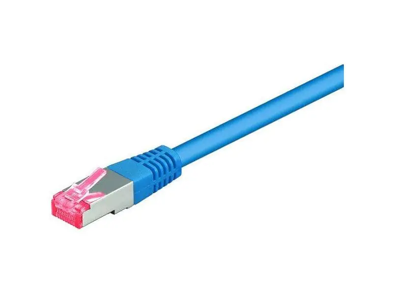 Super-Preis CAT 6 Netzwerkkabel Lose Ware, 2xRJ45 St. PIMF + geflechtgeschirmt 3m