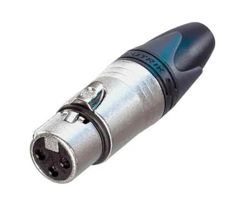 Neutrik NC3FXX-HA XLR Kabelstecker XX Serie mit Crimp-Anschlüssen Kostenloser Versand