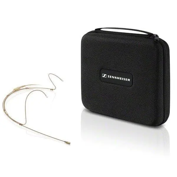Sennheiser HEADMIC 1 (BEIGE EW) -Nackenbügelheadset mit EW Stecker, Kugel, beige Top-Angebot