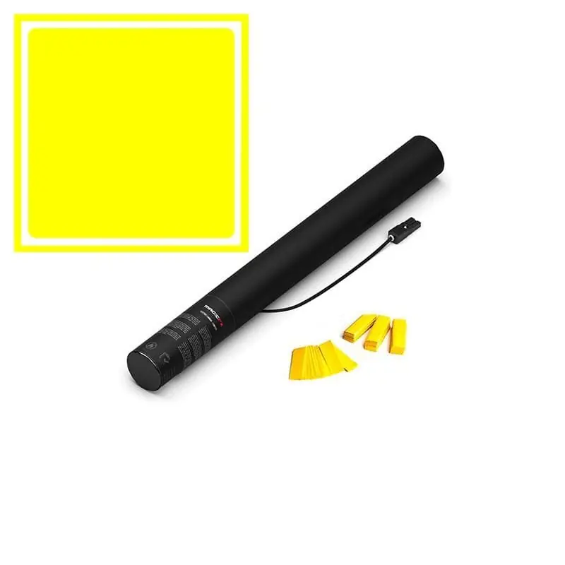 Top-Seller MAGICFX® Elektrische Konfettikanone, 50cm, Gelb