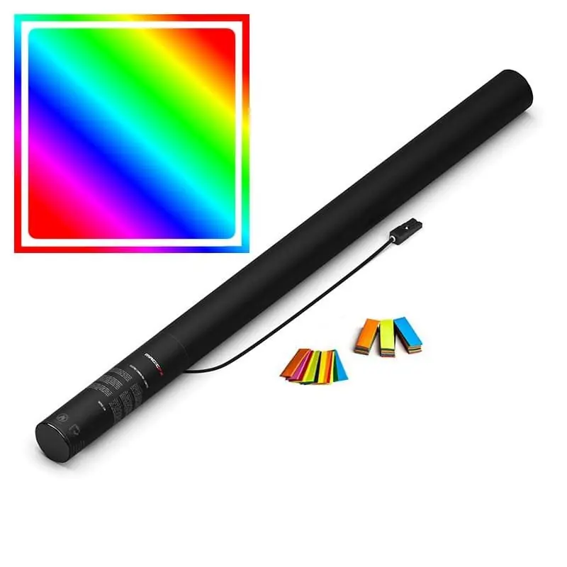 MAGICFX® Elektrische Konfettikanone PRO, 80cm, Multicolour Nur Heute