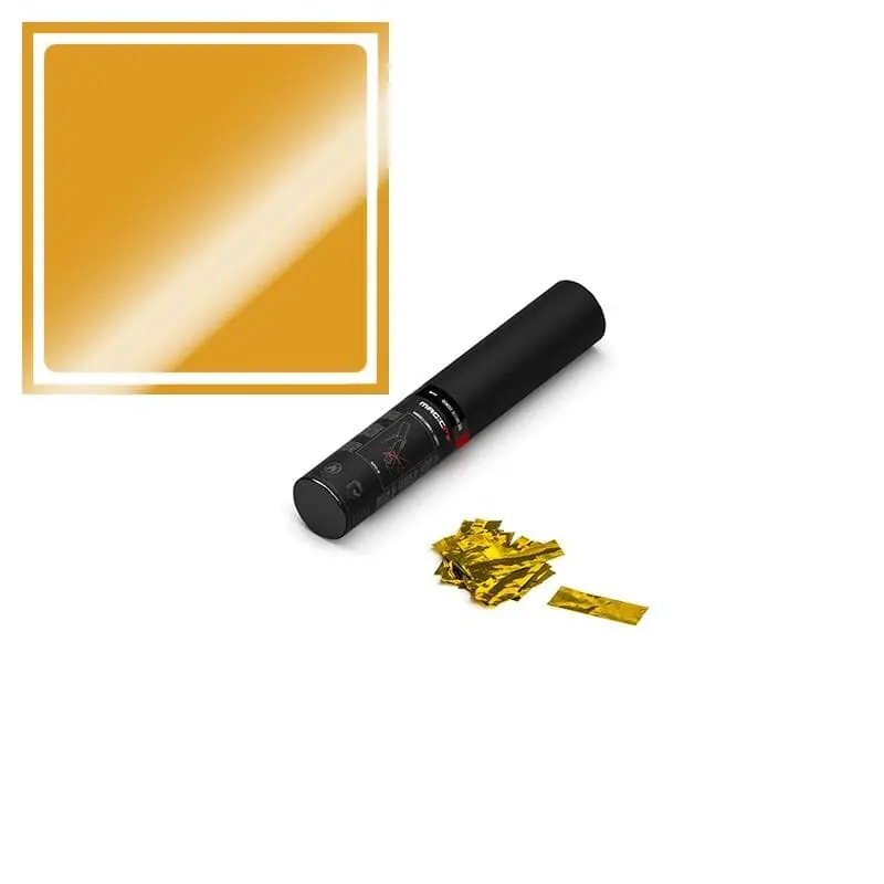 MAGICFX® Konfettikanone Handheld S, 28cm, Gold Metallic Direktkauf