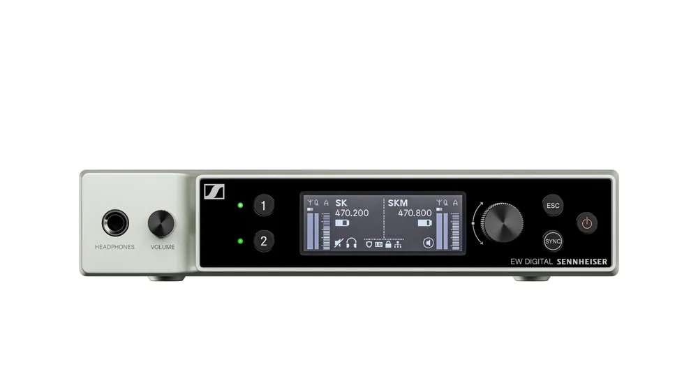 Echt Sennheiser EW-DX EM 2 (S1-10), Frequenzbereiche 606.2 - 693.8 MHz
