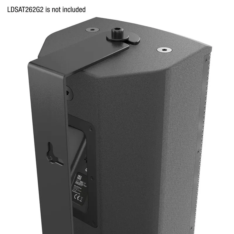 Abverkauf LD Systems SAT 262 G2 WMB - Schwenkbare Wandhalterung für SAT 262 G2 schwarz