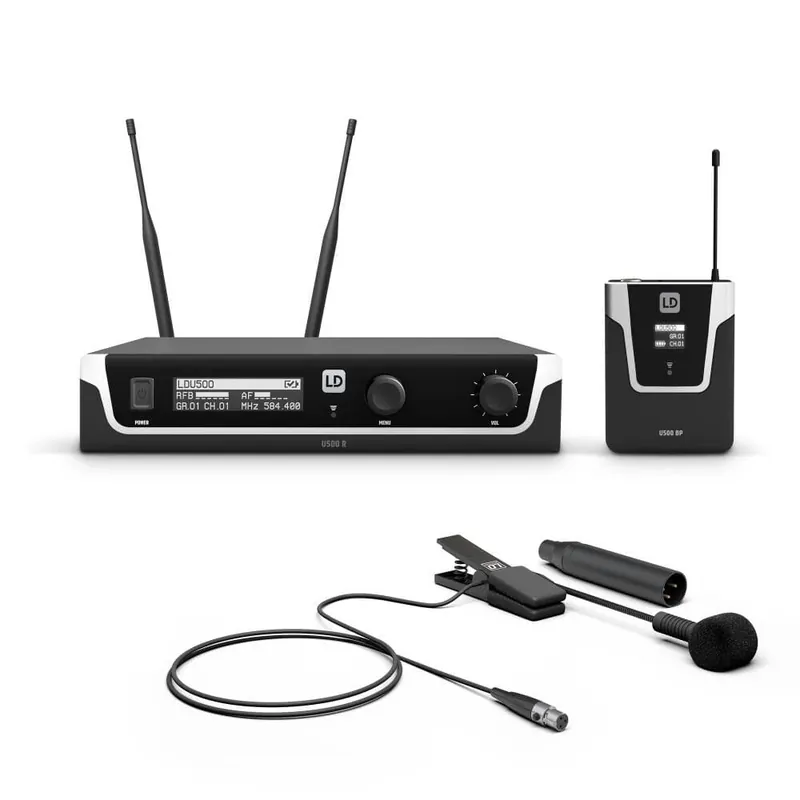 LD Systems U505 BPW - Funkmikrofon System mit Bodypack und Blasinstrumenten Mikrofon Heißes Angebot