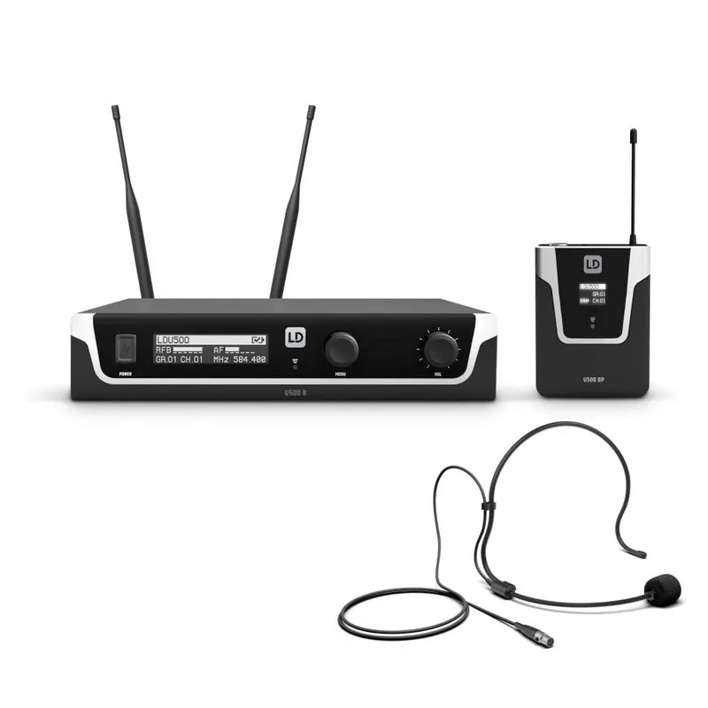 Aktuell LD Systems U518 BPH - Funkmikrofon System mit Bodypack und Headset