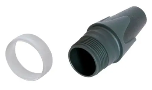 Kostenloser Rückversand NEUTRIK BXX-CR - Schwarze Spannhülse transparentem Codierring - für XX Serie, einzeln