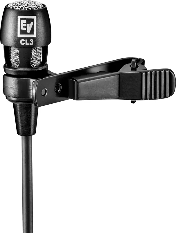 Electro-Voice RE3-ACC-CL3, Lavalier Mikrofon, Niere, mit TA4F-Stecker Solange Der Vorrat Reicht