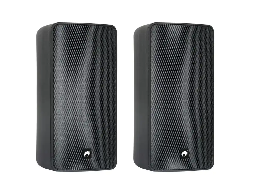 Jetzt Kaufen OMNITRONIC ODP-206 Installationslautsprecher 16 Ohm schwarz 2x