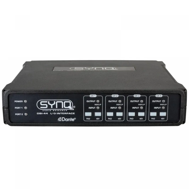 SYNQ - DBI-44 DANTE Interface, 4in/4out Kostenfreie Lieferung