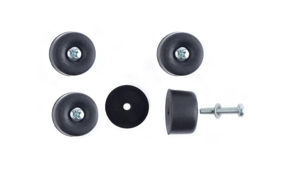 Neue Ware MA Lighting MA Set 4x Gummifüße mit Befestigungsschraube zur Höhenverstellung