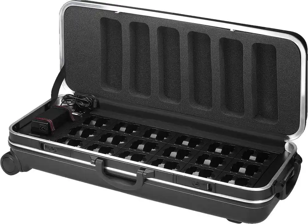 Sonderaktion MONACOR ATS-36C - Transportkoffer mit intelligenter PWM-Schnellladefunktion