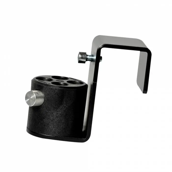 WENTEX© Wentex Pipes & Drapes - Flex Adapter mit 4-Wege-Anschluss Schwarz – pulverbeschichtet Knallerangebot