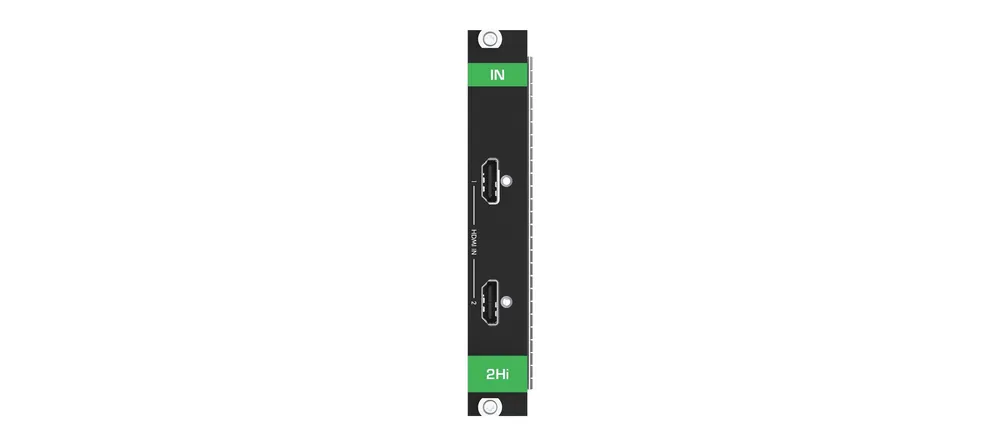 Kramer MC3-2Hi - 2–Kanal 4K60 HDMI Eingangskarte Nur Heute