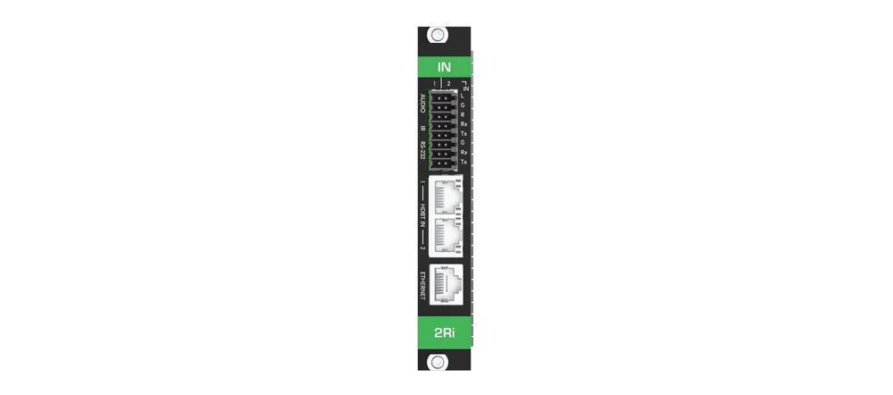 Kramer MC3-2Ri - 2–Kanal 4K60 HDBT Eingangskarte mit eXtra Reichweite Markenware