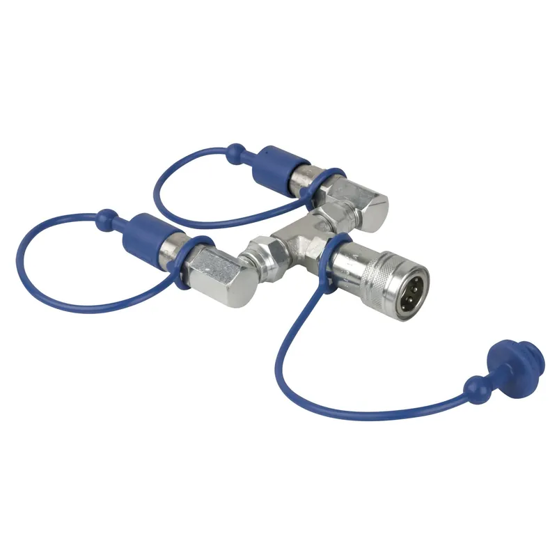 Top-Seller Showtec CO2 3/8 Q-Lock 2-way Combiner - Geschlossenes System