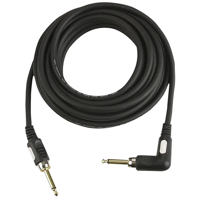 Knallerangebot DAP FL18 - Stage Guitar Cable straight Ø 6 mm to 90° - 6 m