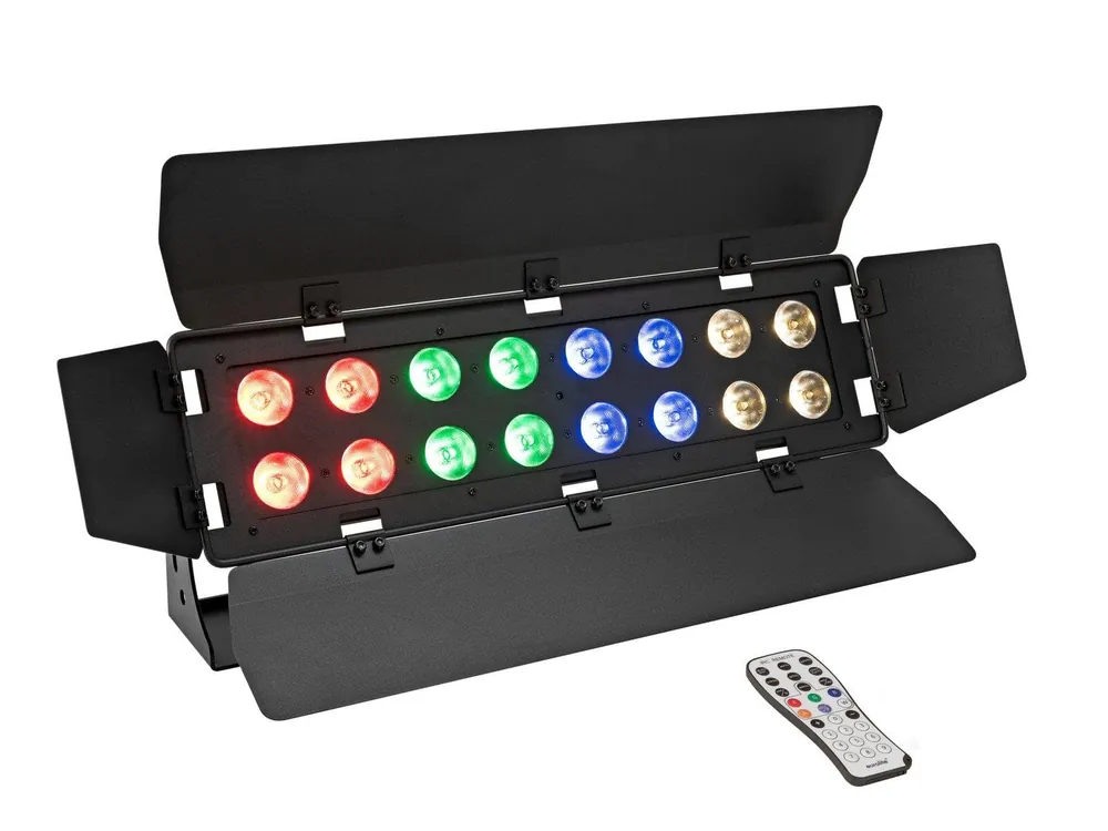 Super-Preis EUROLITE Stage Panel 16 QCL RGB/WW LED - LED-Lichteffektleiste mit RGB/WW-Farbmischung