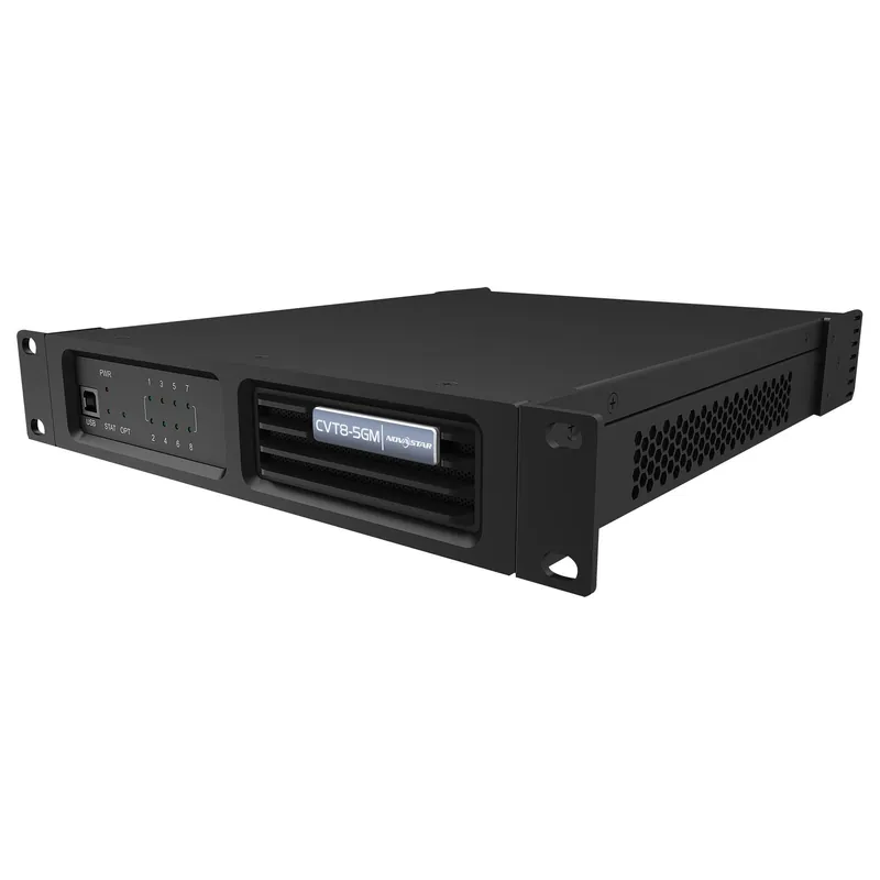 Top-Seller Novastar CVT8-5G-M - Konverter von Glasfaser auf 8x 5G Ethernet