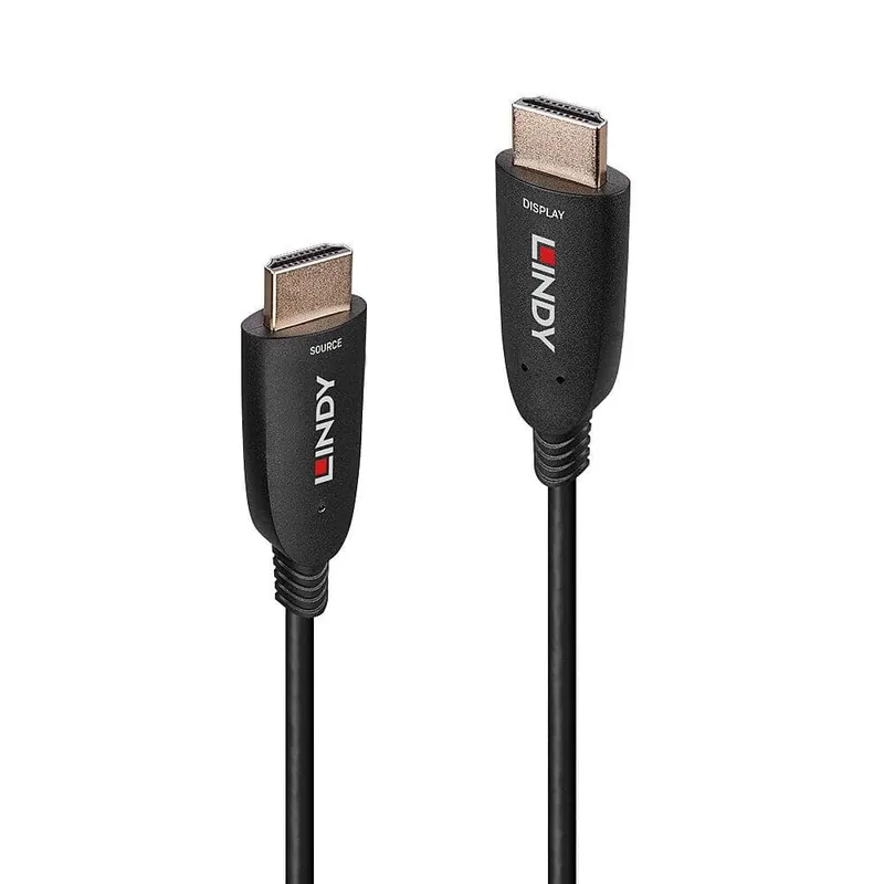 LINDY 38516 - 60m Fibre Optic Hybrid HDMI 8K60 Kabel - AOC-Kabel für jede HDMI-Anwendung und -Auflösung Echt