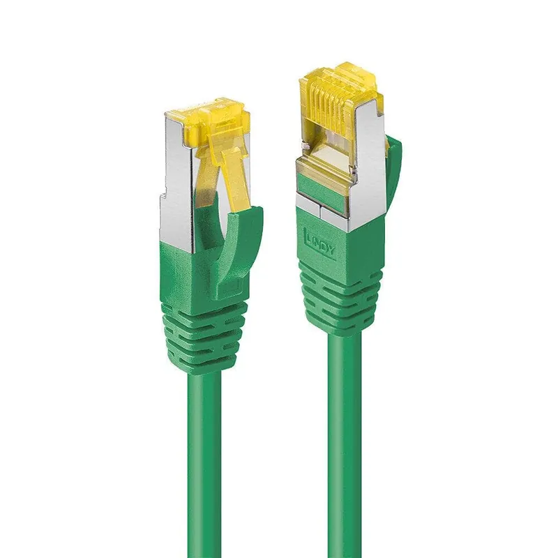 LINDY 47647 - 1m RJ45 S/FTP LSZH Netzwerkkabel, grün - Cat.6A Stecker, Cat.7 Rohkabel Saisonangebot