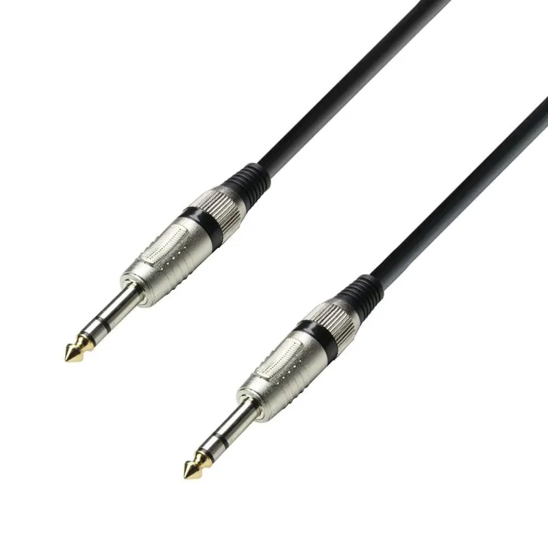 ah Cables 3 STAR BVV 0060 - Patchkabel - Adam Hall® Klinke TRS - 0,6 m Schnäppchen