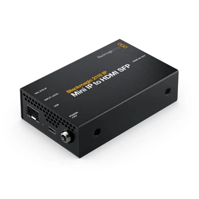 Direktkauf Blackmagic Design 2110 IP Mini IP to HDMI SFP