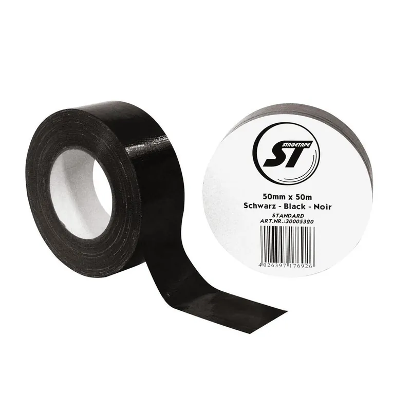 ACCESSORY Gaffa Tape Standard 48mm x 50m schwarz Nur Für Kurze Zeit