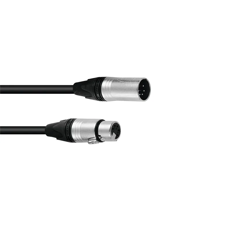 PSSO DMX Kabel XLR 5pol 10m sw Neutrik Nur Für Kurze Zeit