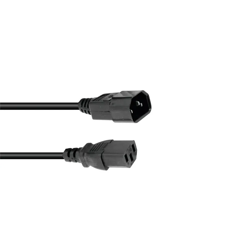 OMNITRONIC Kaltgeräte Verlängerung 3x1,0 5m sw Top-Angebot