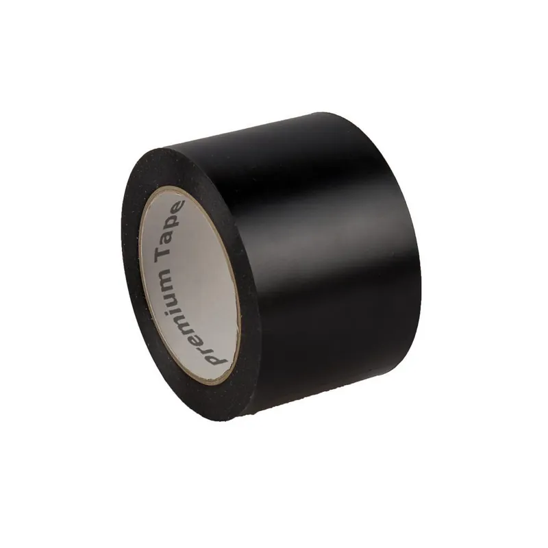 Bestpreis Premium Tape PVC-670 Tanzbodenband 75mm x 33m schwarz matt