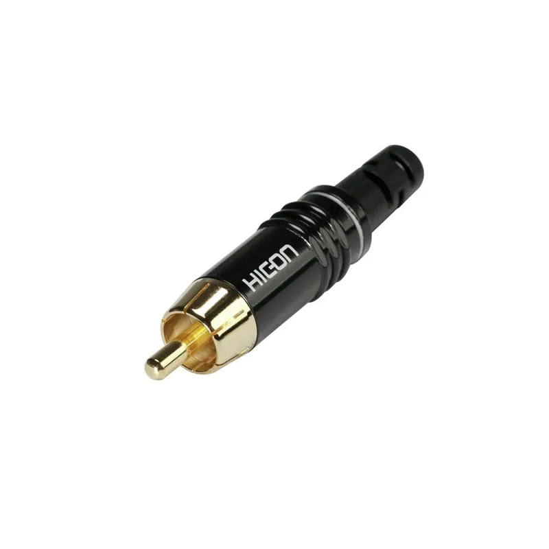 HICON Cinch Stecker HI-CM06-NTL Versand Am Gleichen Tag