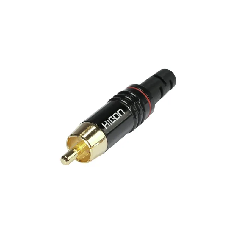 HICON Cinch Stecker HI-CM06-RED Solange Der Vorrat Reicht