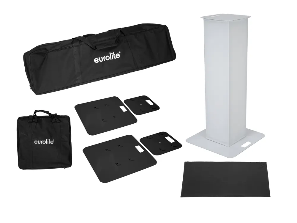 Gratis Versand EUROLITE 2x Stage Stand 100cm inkl. Cover und Tasche, schwarz