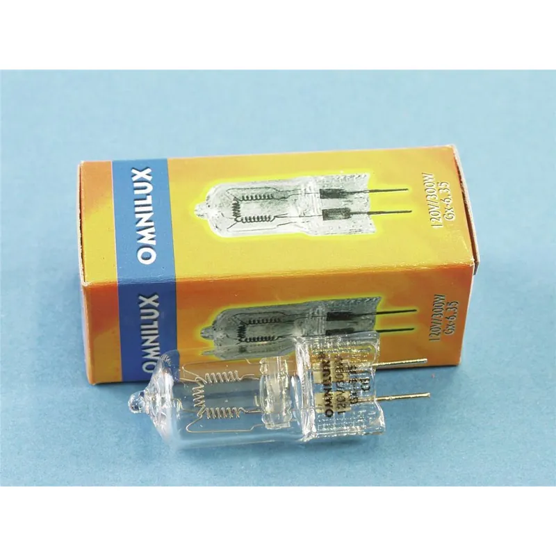 OMNILUX 120V/300W GX-6,35 75h 3200K Neu