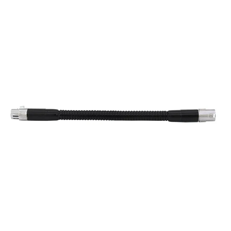 OMNITRONIC Schwanenhals schwarz XLR/XLR, 47cm Gratis Versand
