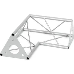 DECOTRUSS SAC-21 Ecke 2-Weg 90° silber Meistverkauft